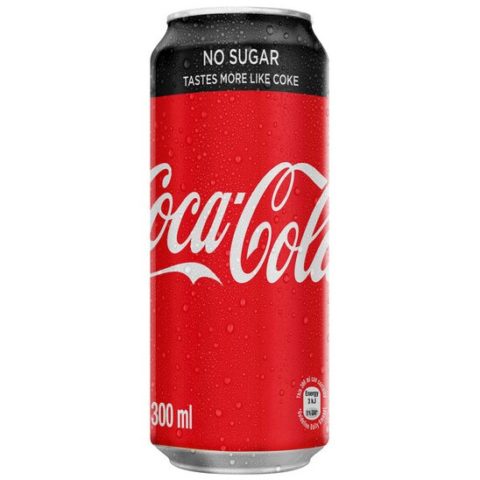 Koeldrank: Coca Cola Zero (300 ml)